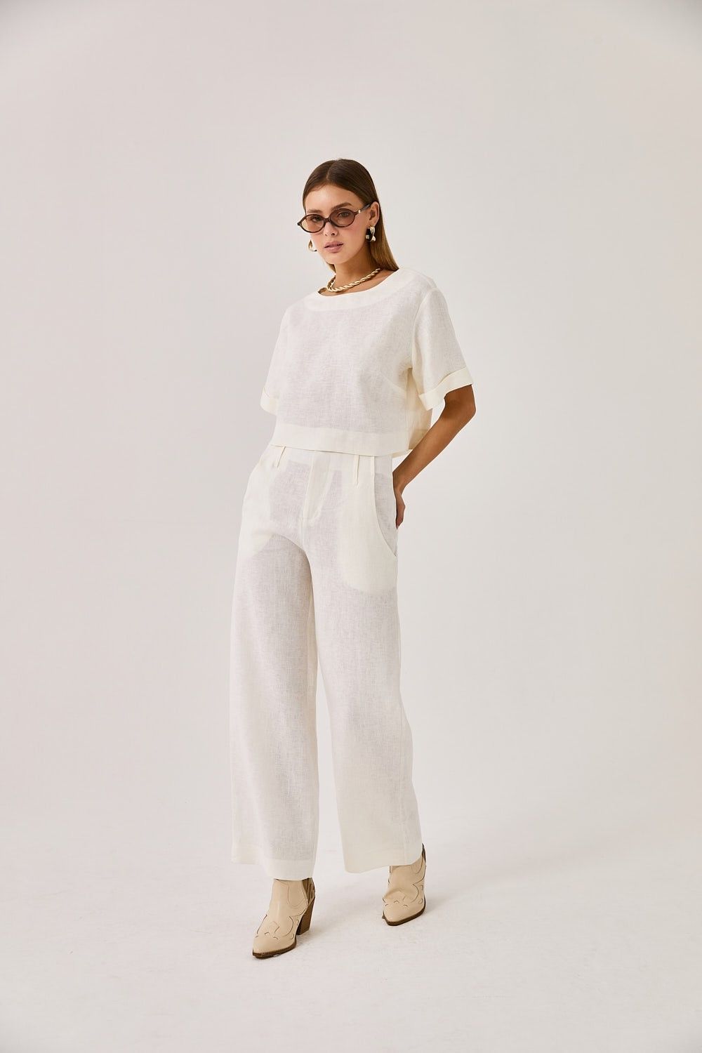 Blusa Feminina Linho Laura