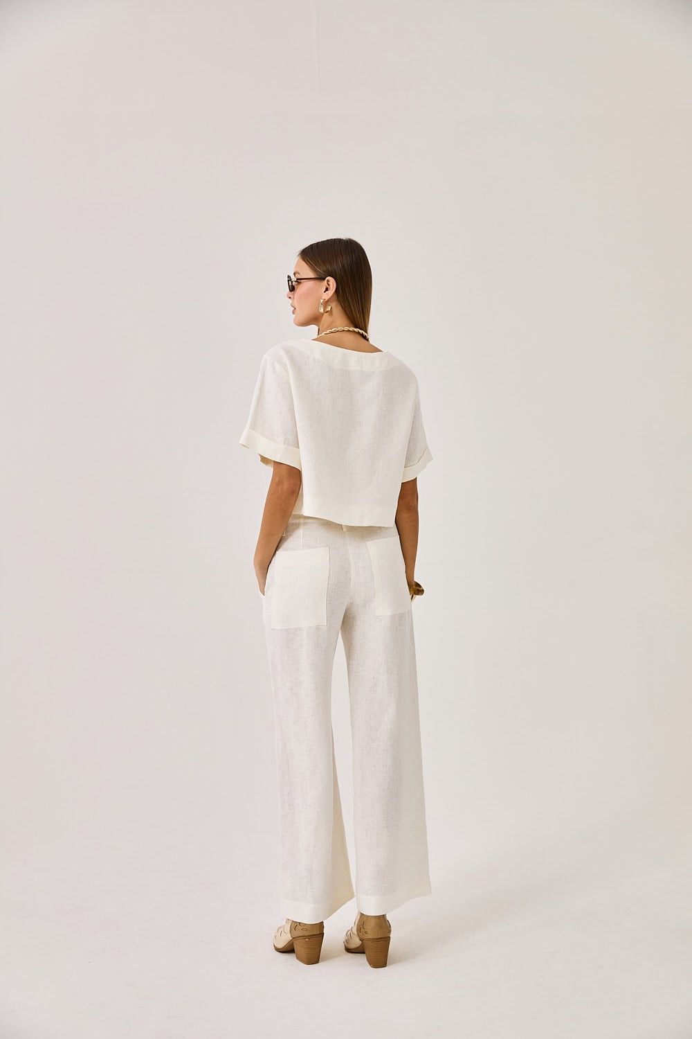 Blusa Feminina Linho Laura