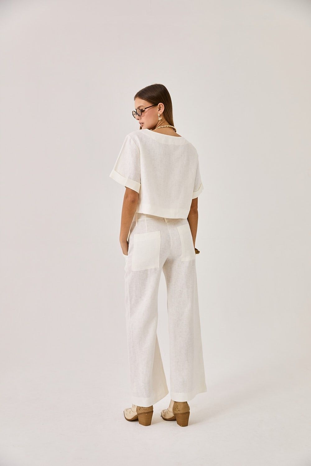 Blusa Feminina Linho Laura