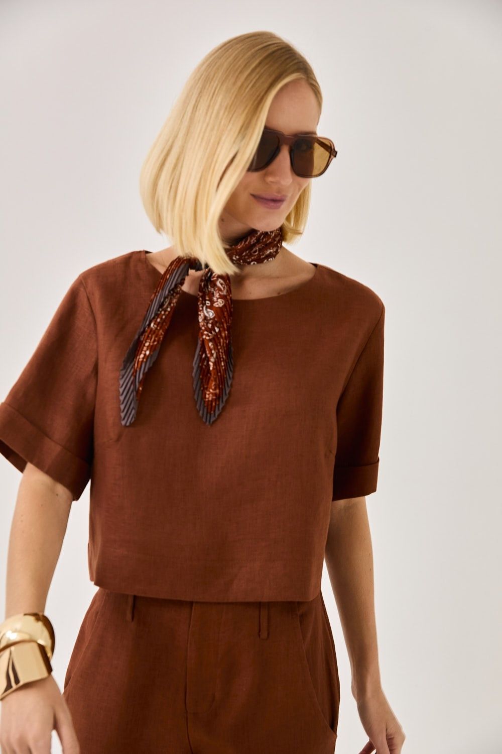 Blusa Feminina Linho Laura