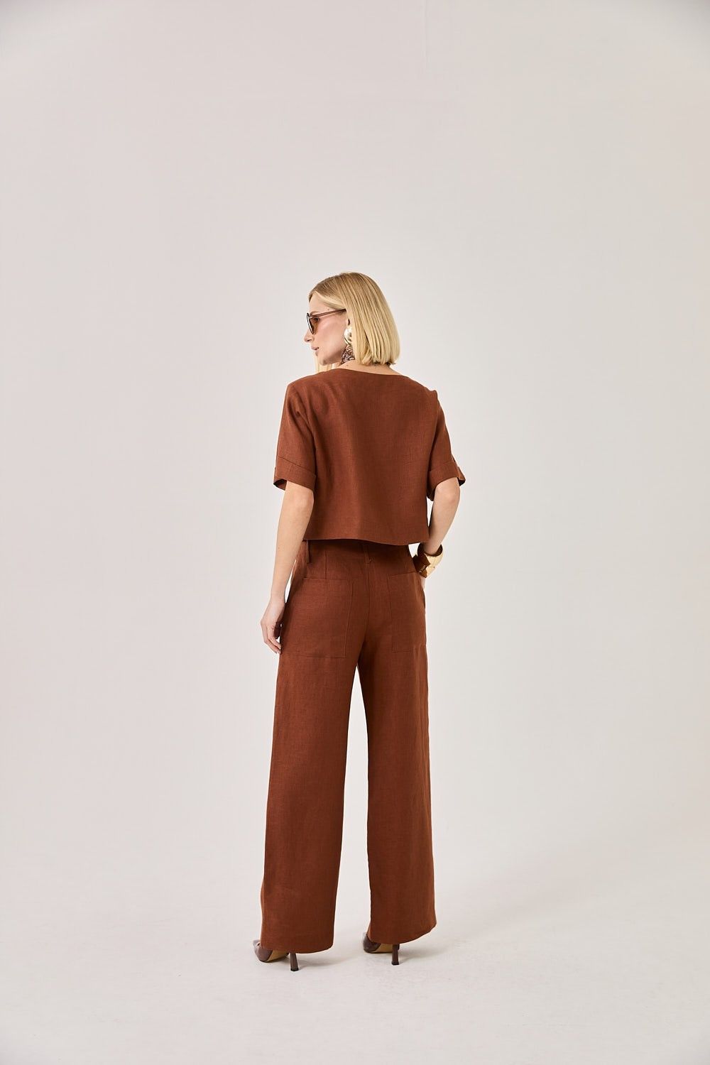 Blusa Feminina Linho Laura