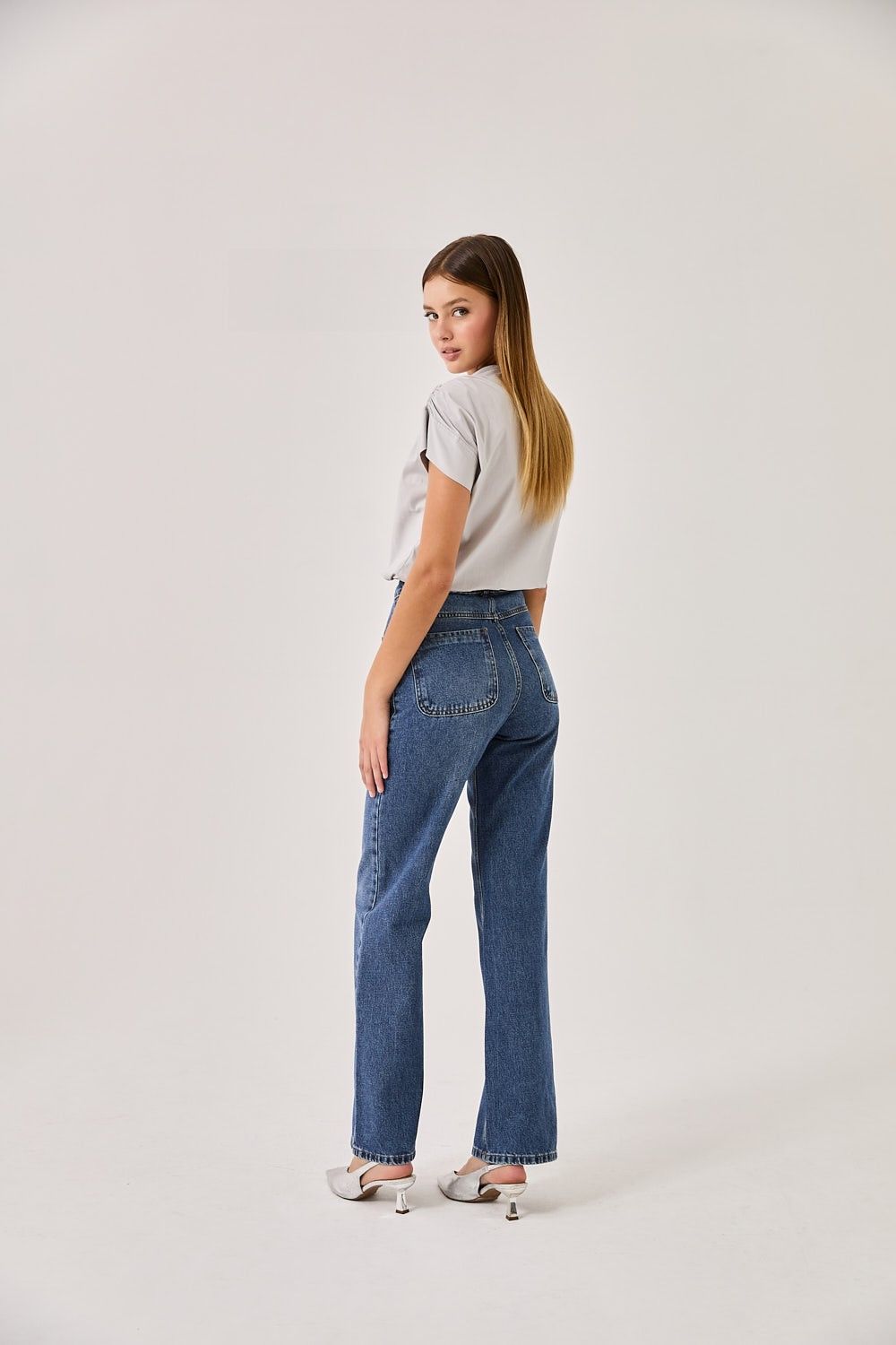 Blusa Feminina Tricoline Franzido Mônaco