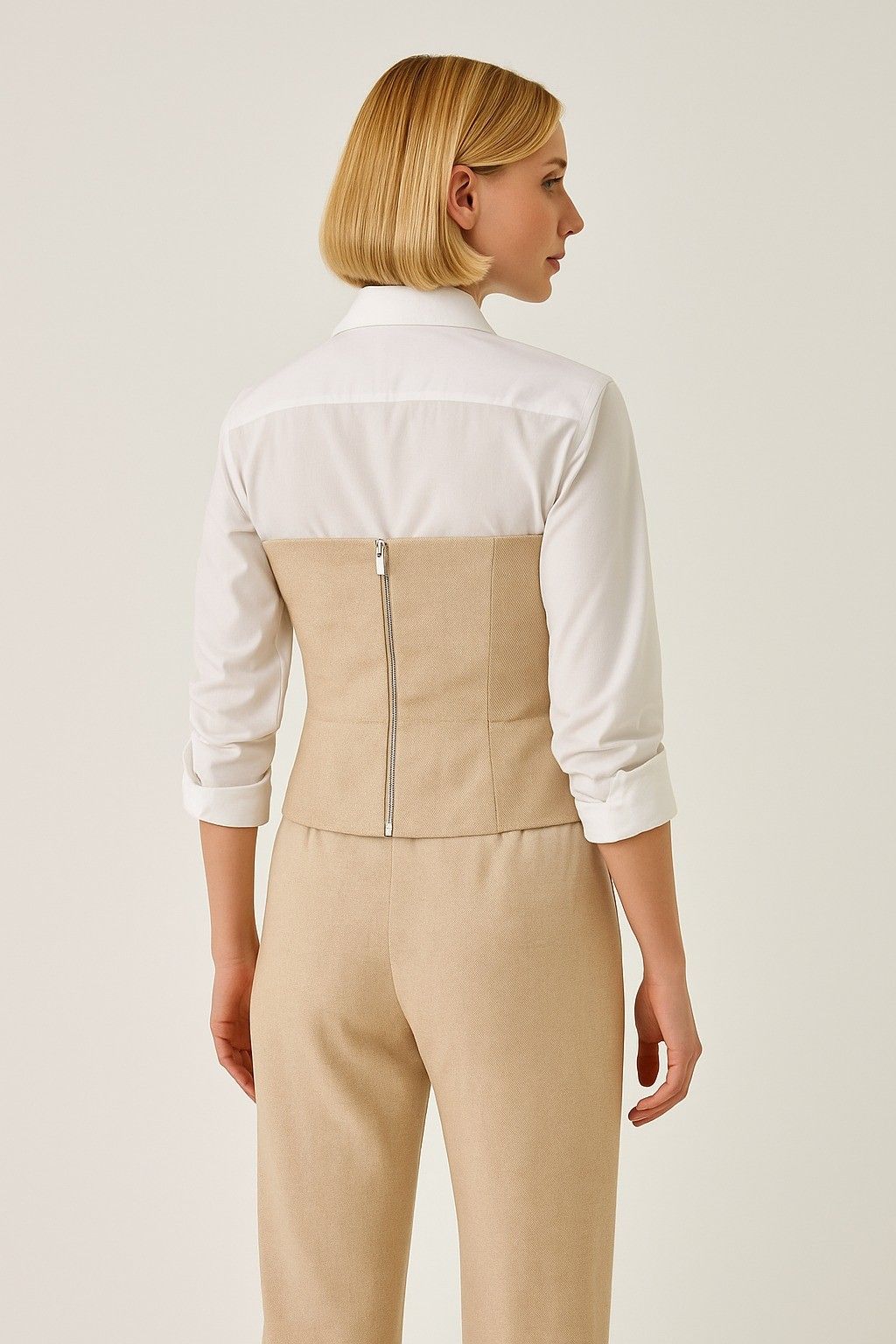 Blusa Feminina Sem Alça Chevron Taty