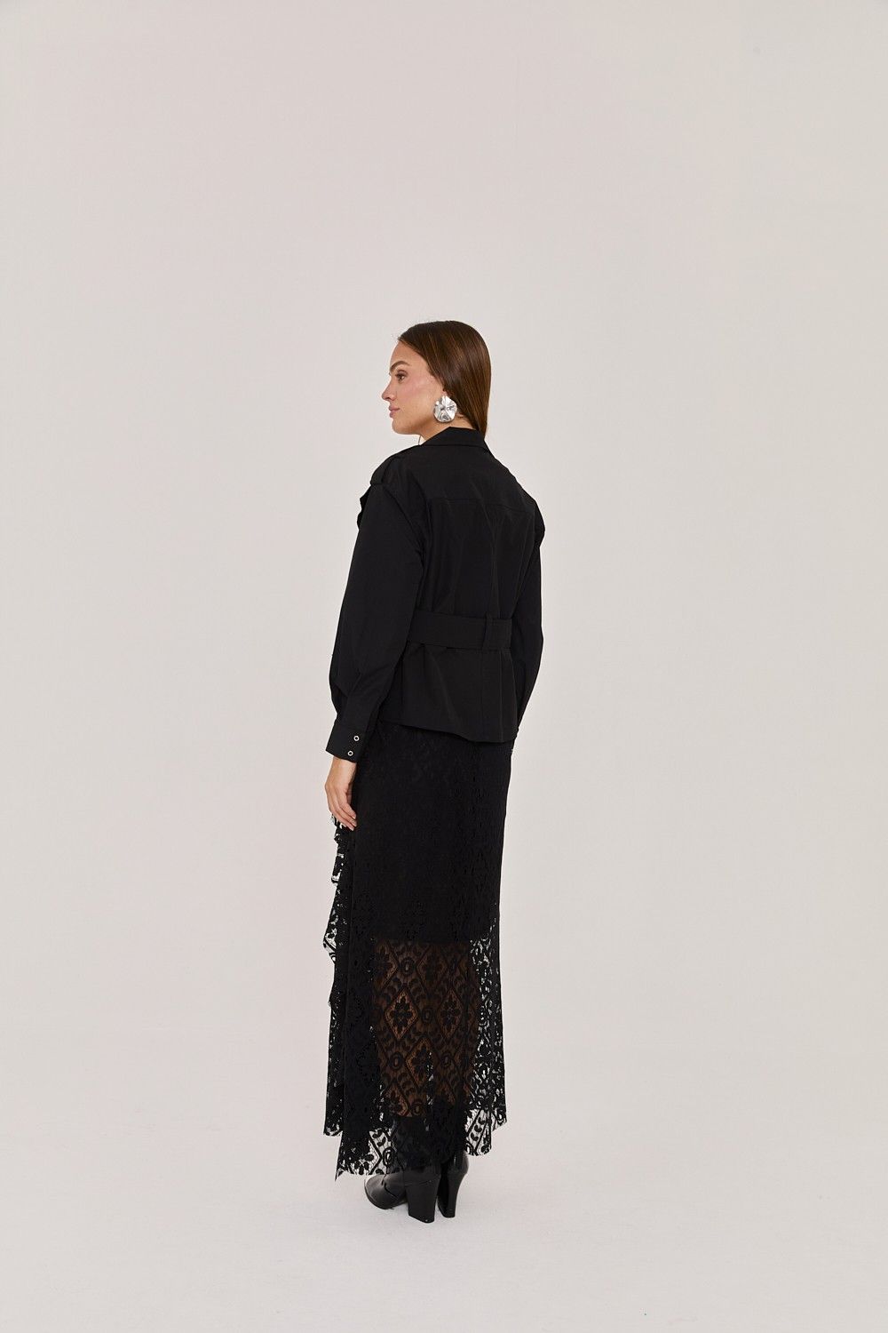 Jaqueta Feminina Trench com Cinto Lure