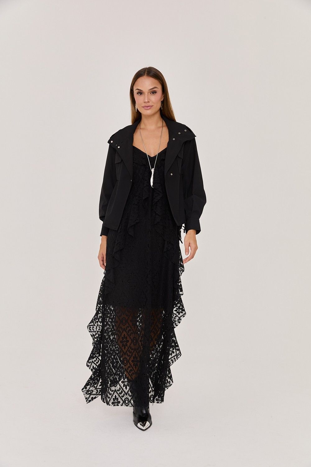 Jaqueta Feminina Trench com Cinto Lure