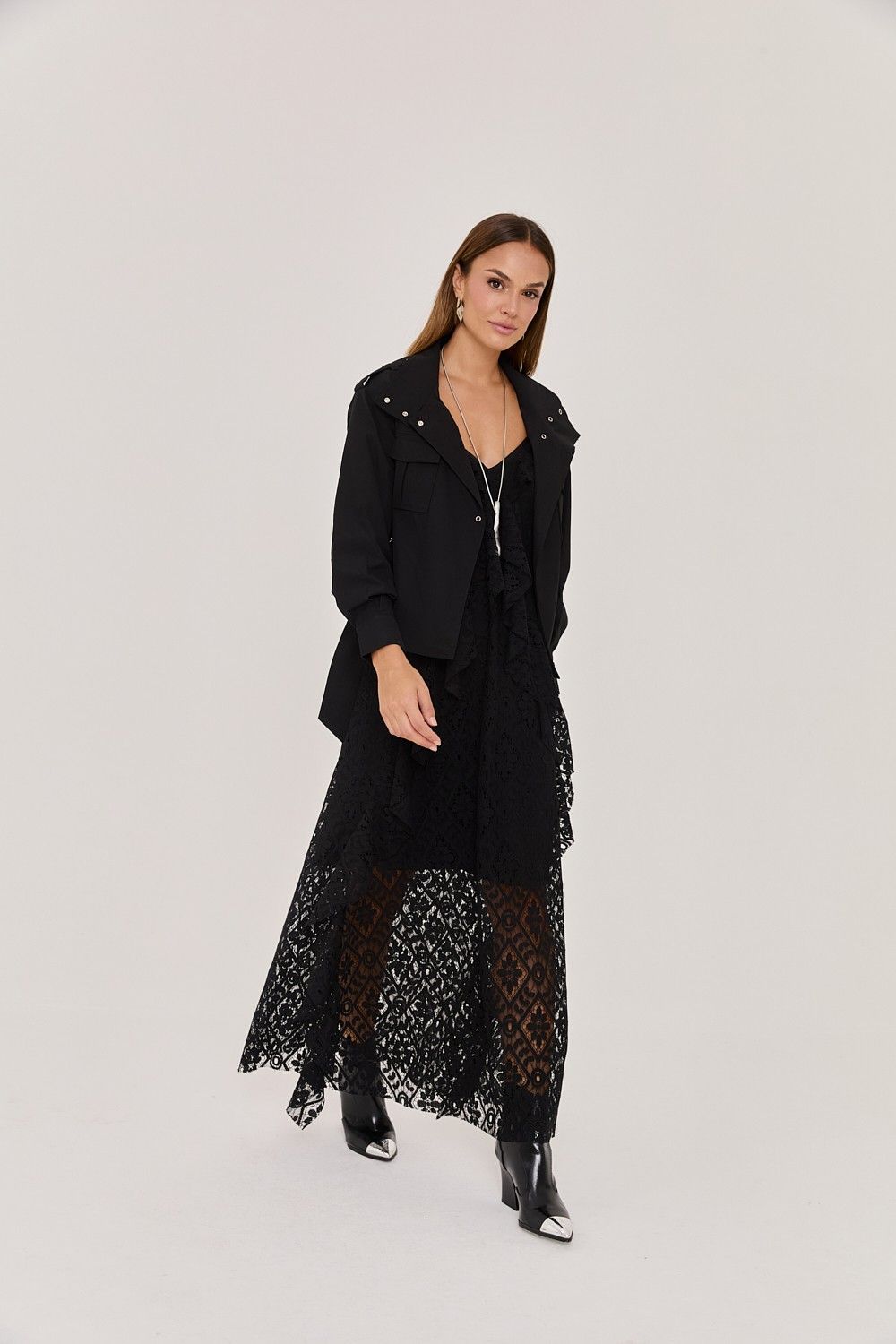 Jaqueta Feminina Trench com Cinto Lure