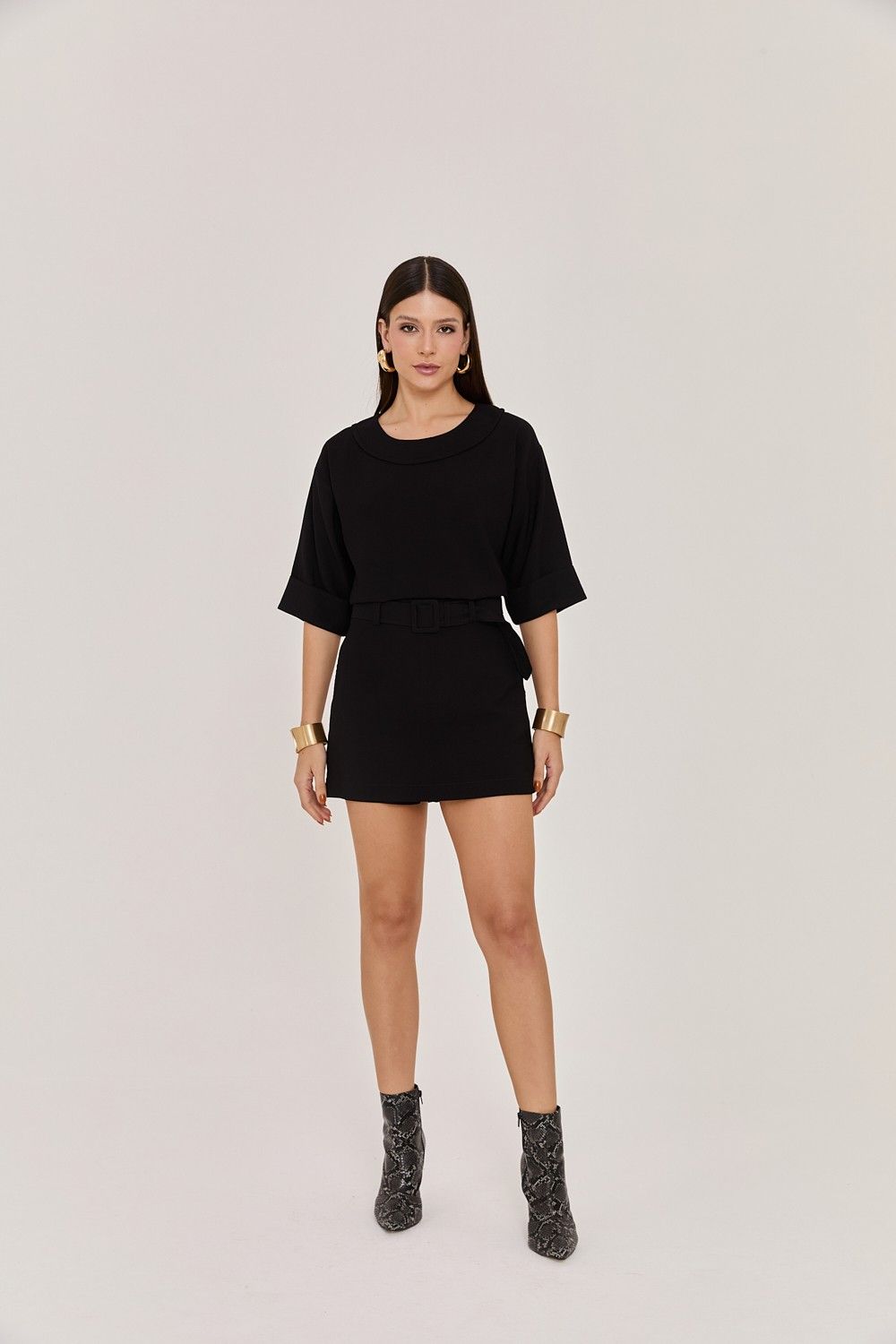 Blusa Feminina Decote Redondo Audrey