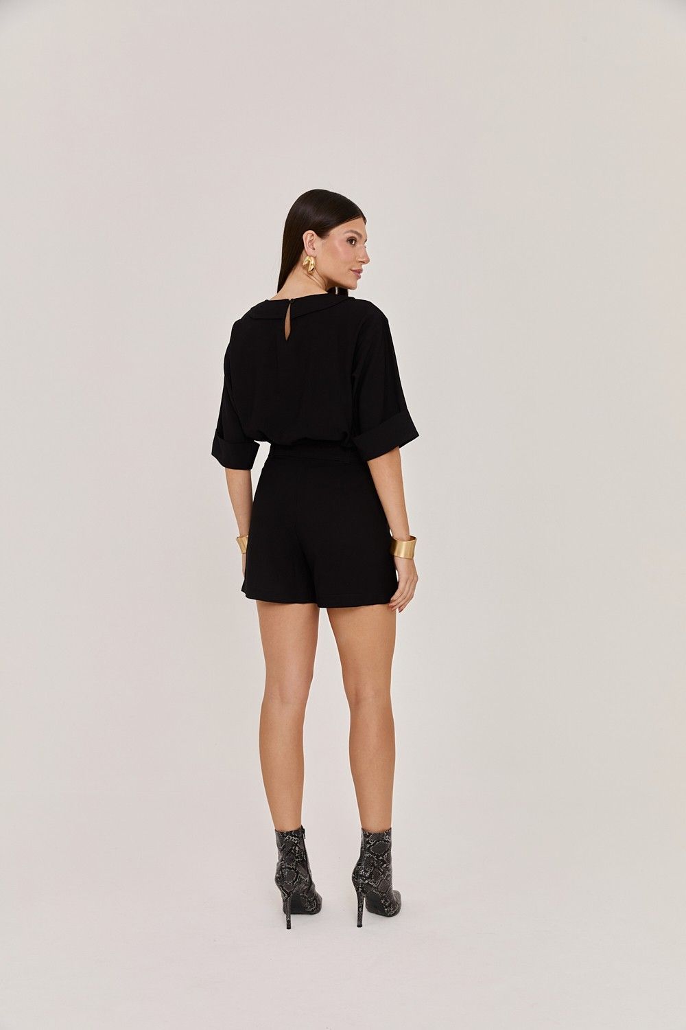 Blusa Feminina Decote Redondo Audrey