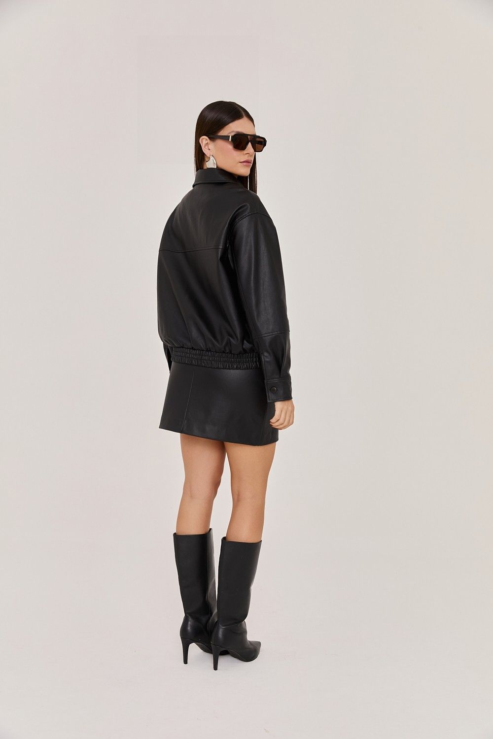 Jaqueta Feminina Like Leather Helena