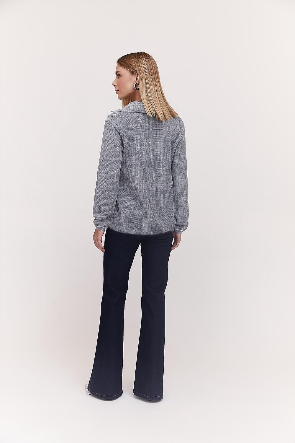 Blusa Polo Chenille