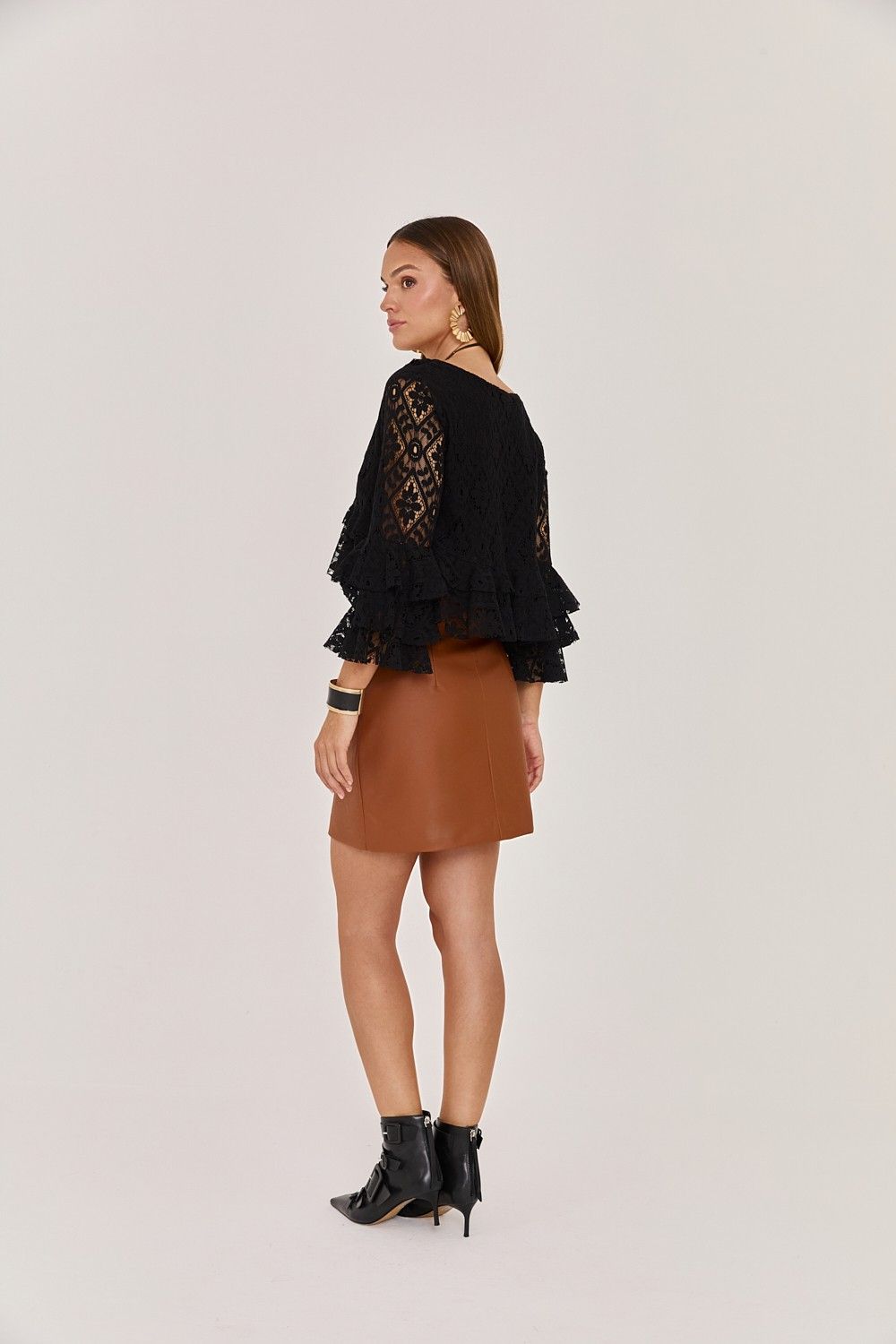 Blusa Babado Rox