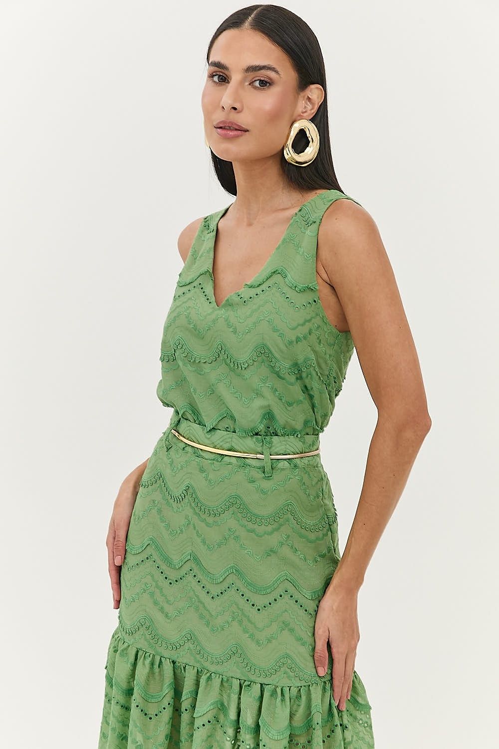 Blusa Regata Feminina Bordado Luna