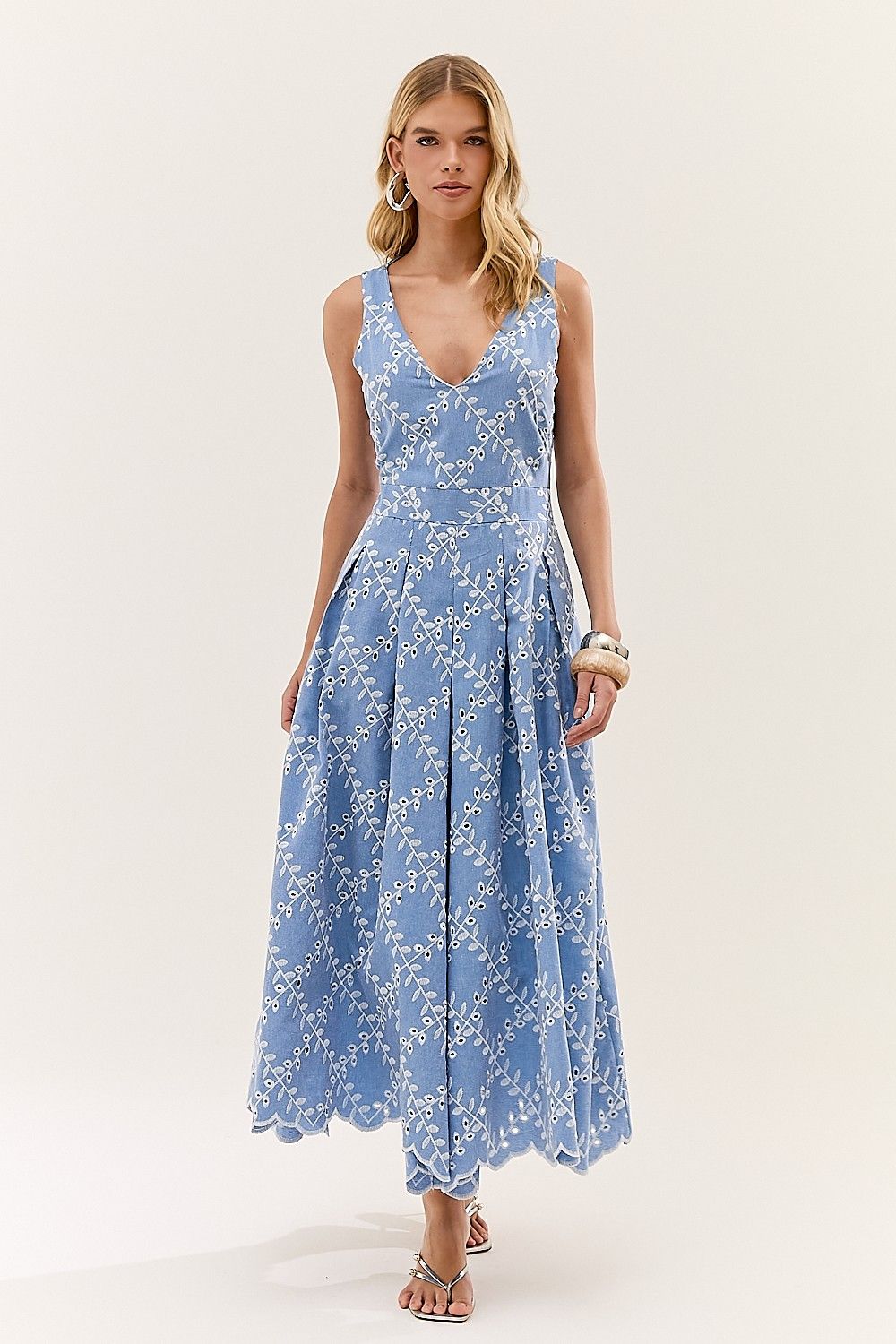 Vestido Pregas Vera