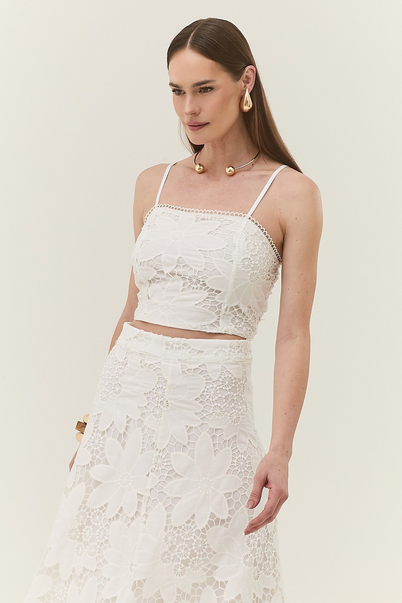 Cropped Bordado Dalila