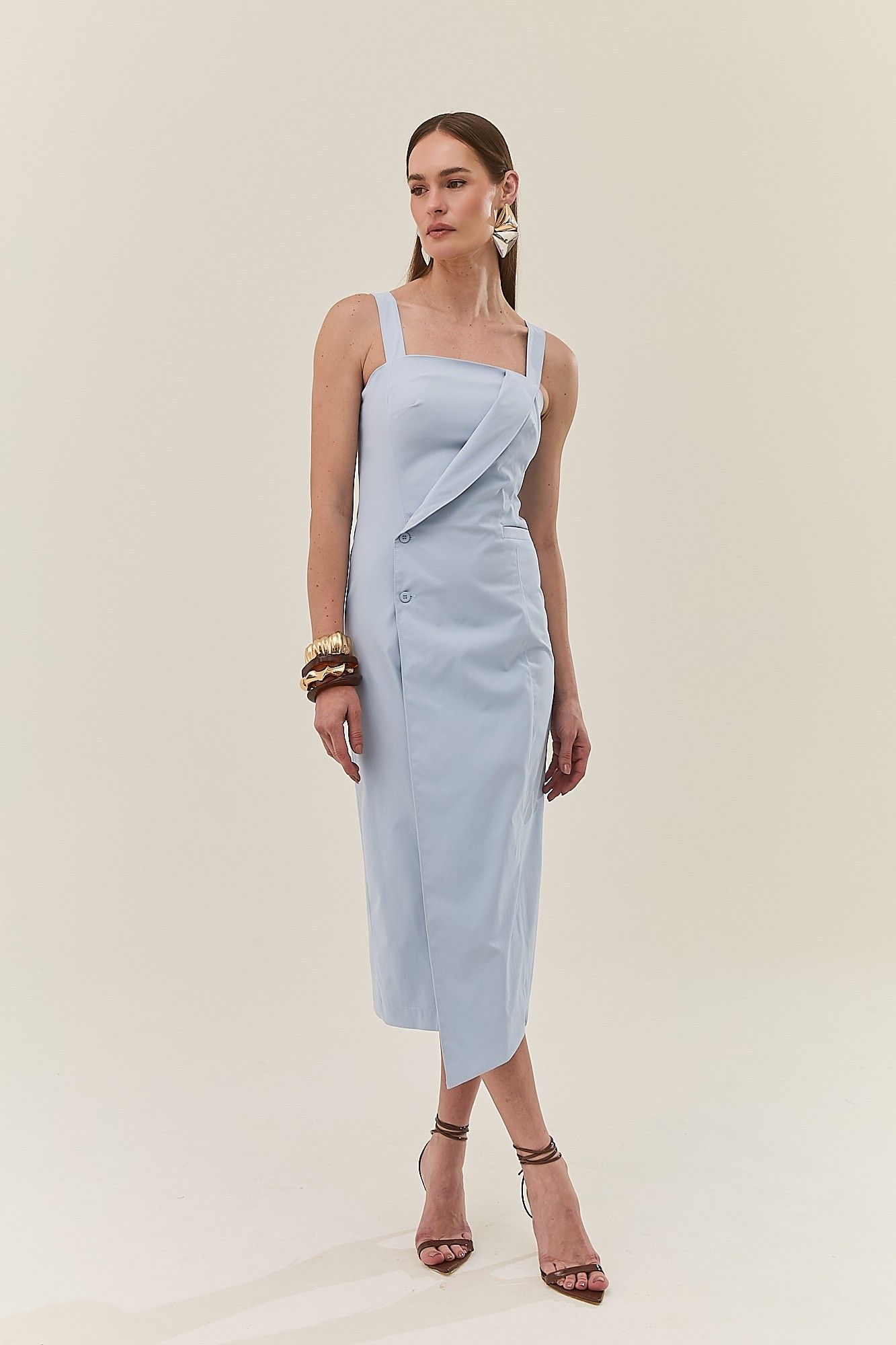 Vestido Transpassado Elle