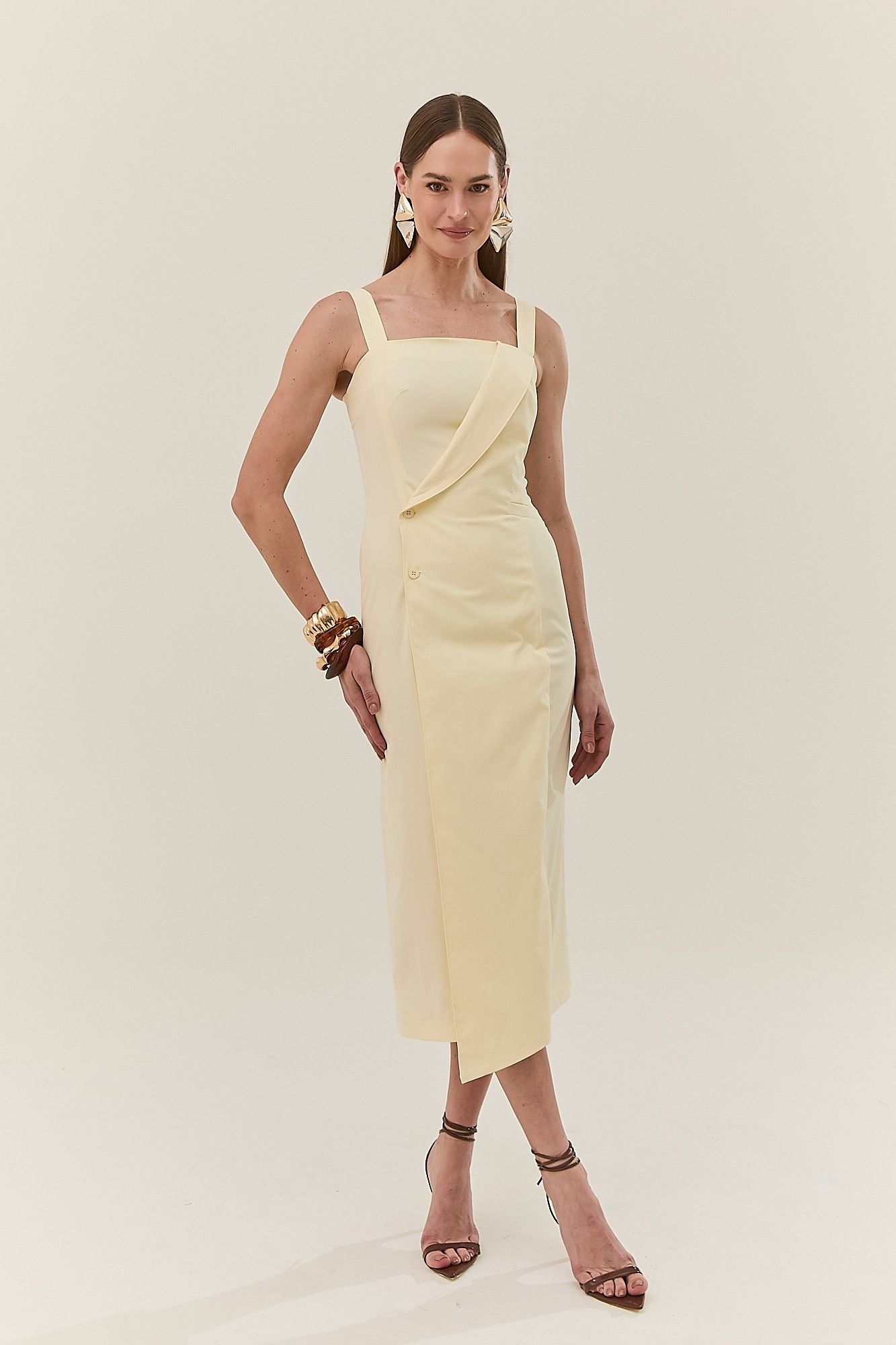 Vestido Transpassado Elle