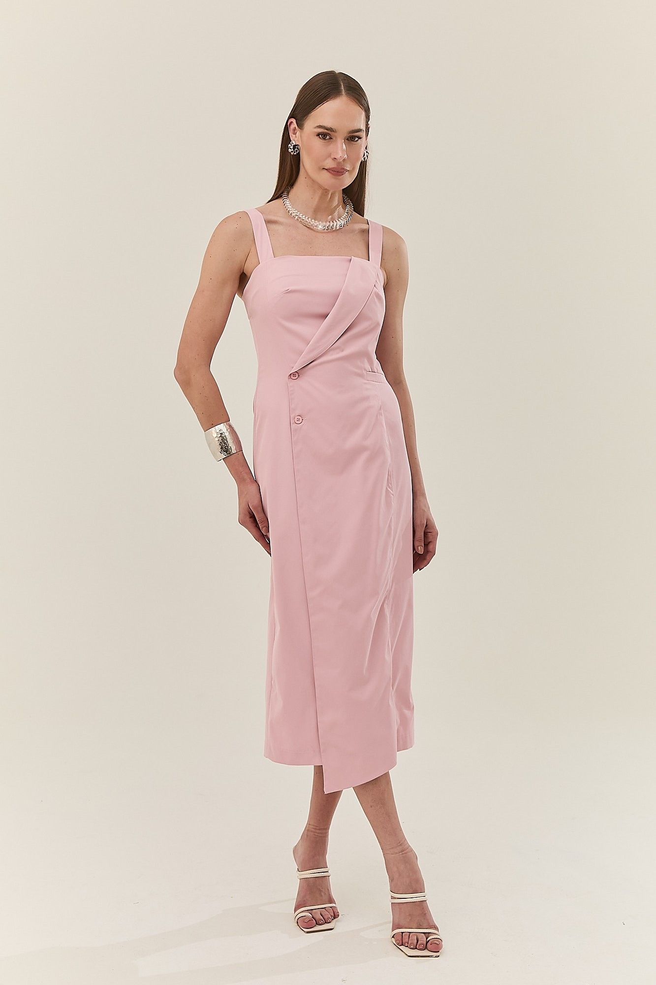 Vestido Transpassado Elle