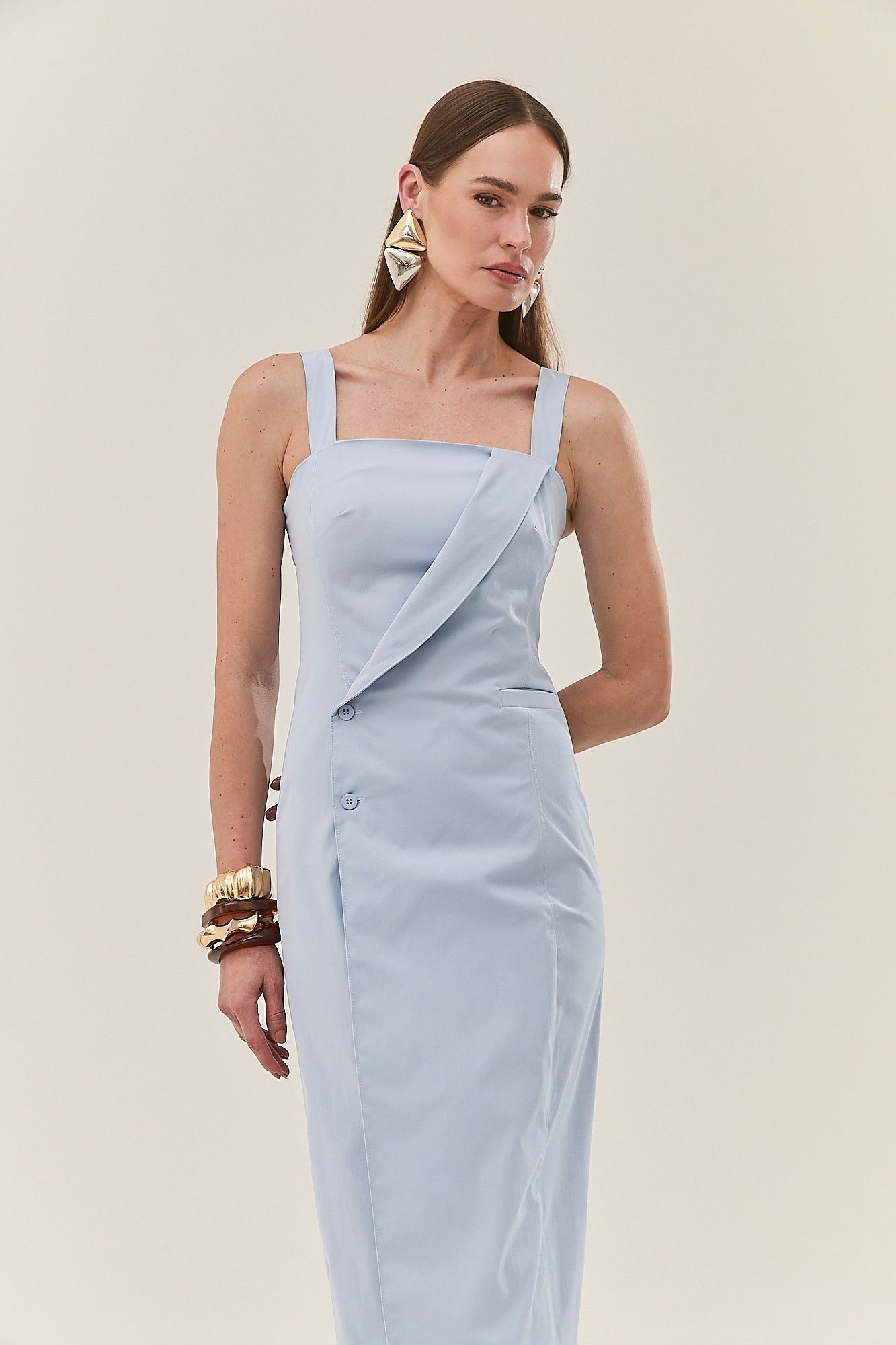 Vestido Transpassado Elle