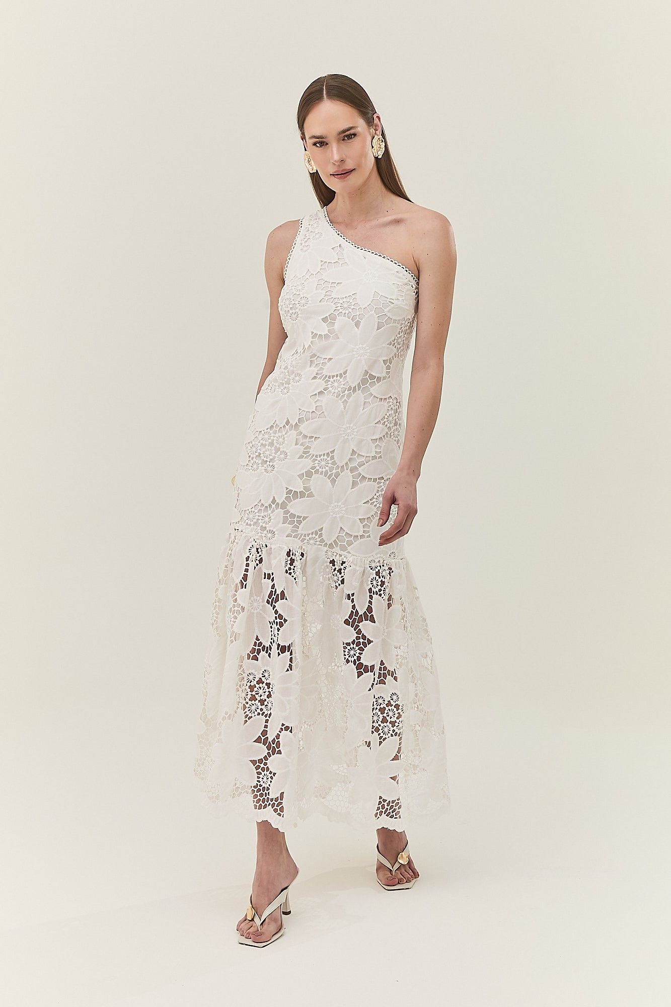 Vestido Ombro único Dalila