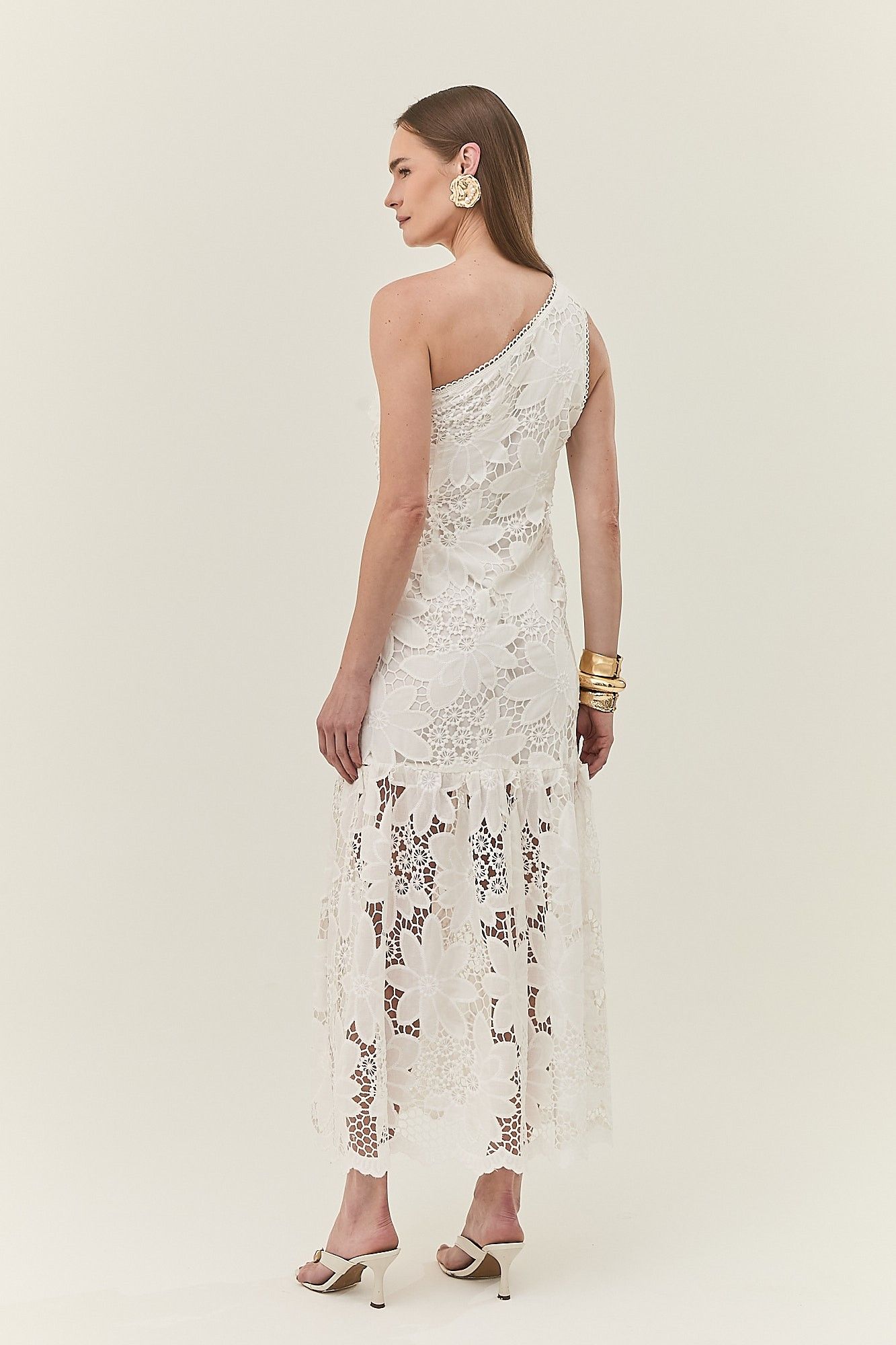Vestido Ombro único Dalila