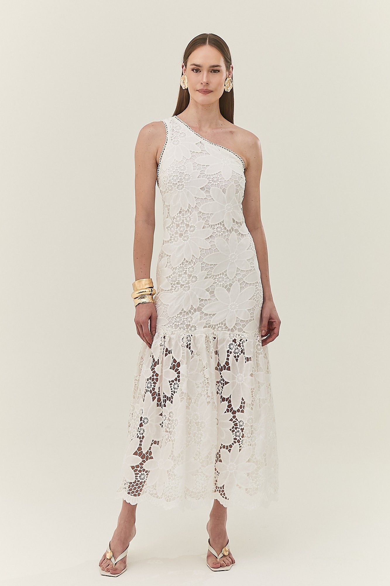 Vestido Ombro único Dalila