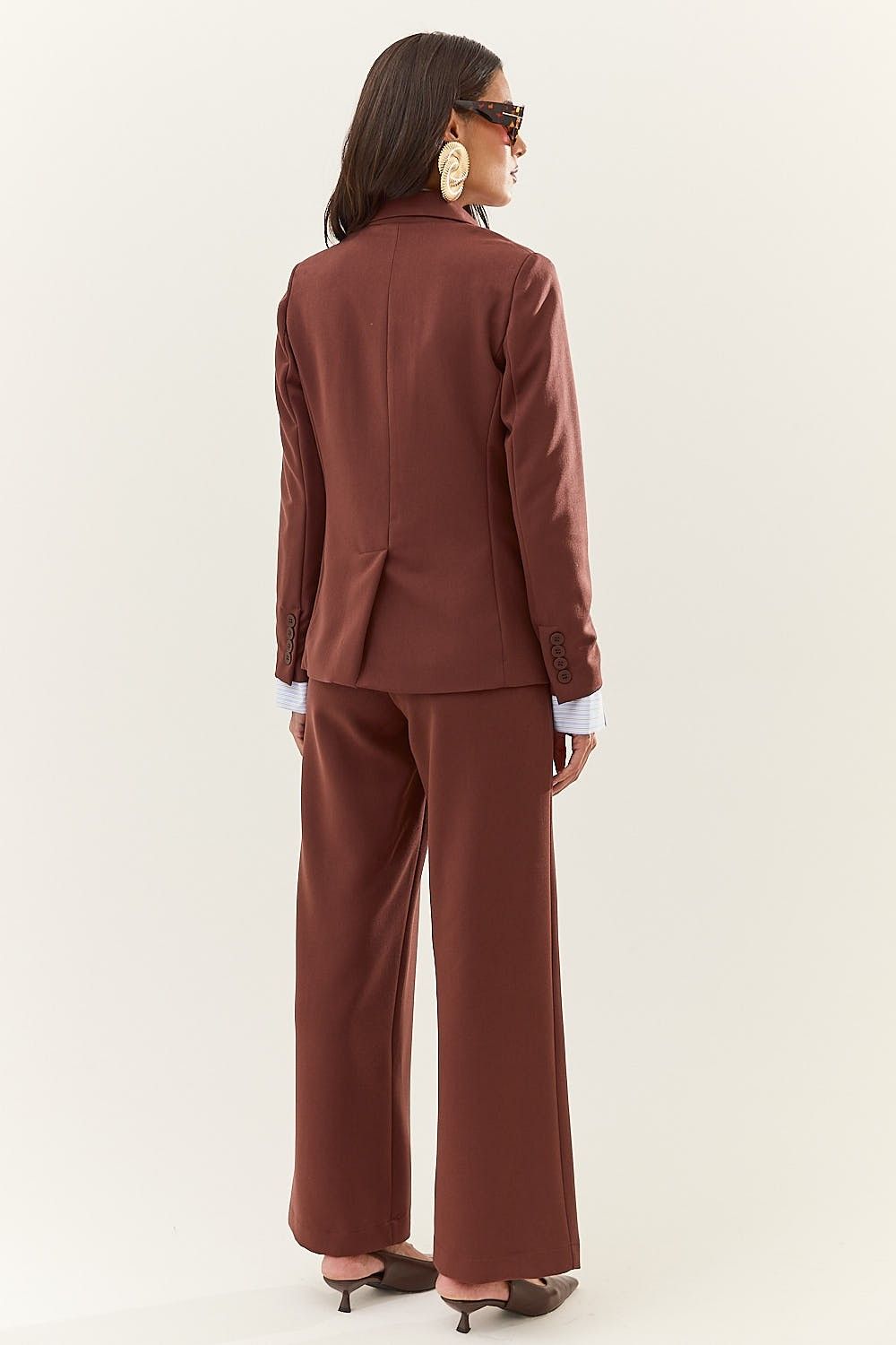 Blazer Alfaiataria Feminino Detalhe Botões Lexi