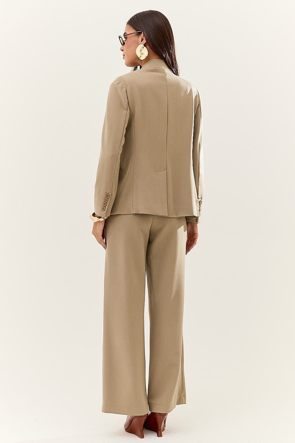 Blazer Alfaiataria Feminino Detalhe Botões Lexi