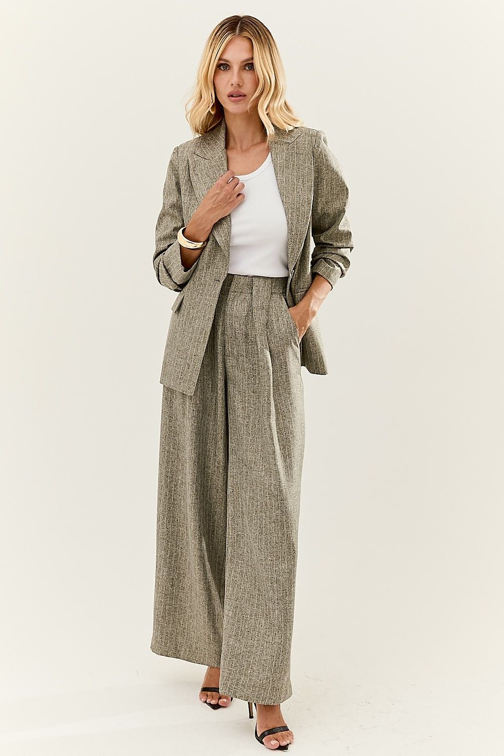 Blazer Alfaiataria Feminino em Tweed Silvia