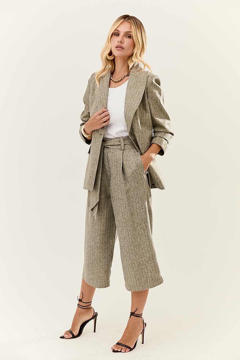 Blazer Alfaiataria Feminino em Tweed Silvia