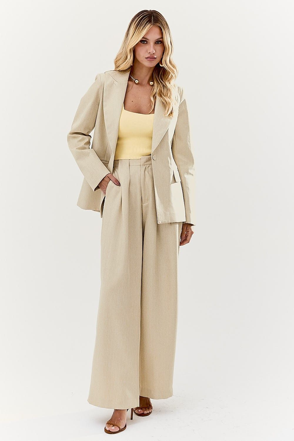 Blazer Alfaiataria Feminino em Tweed Silvia