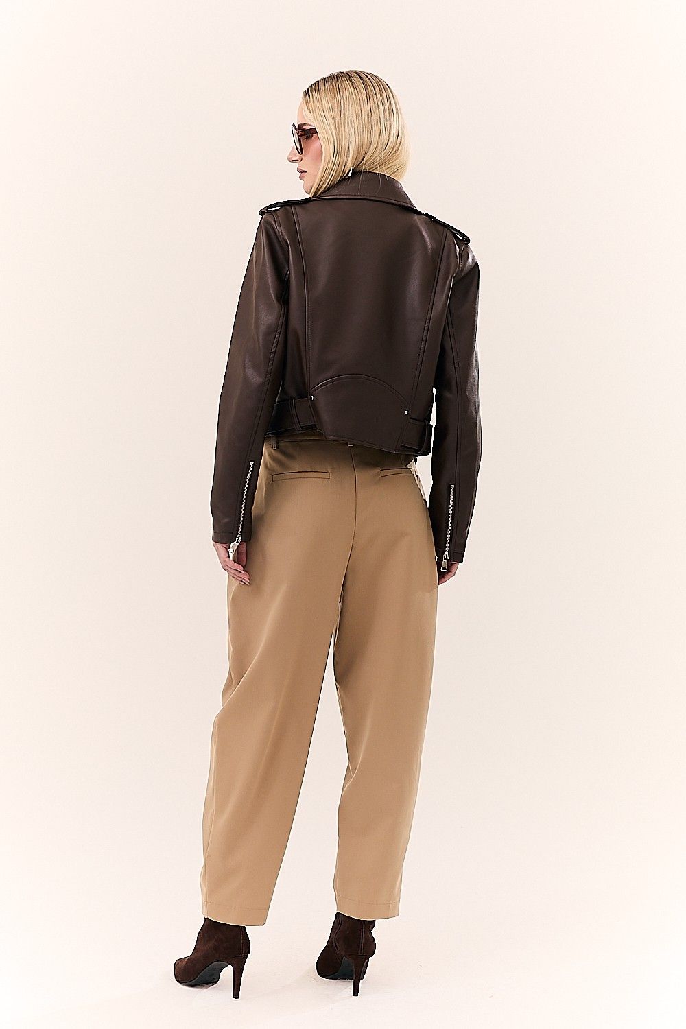 Jaqueta Feminina Motorcycle Like Leather Bia