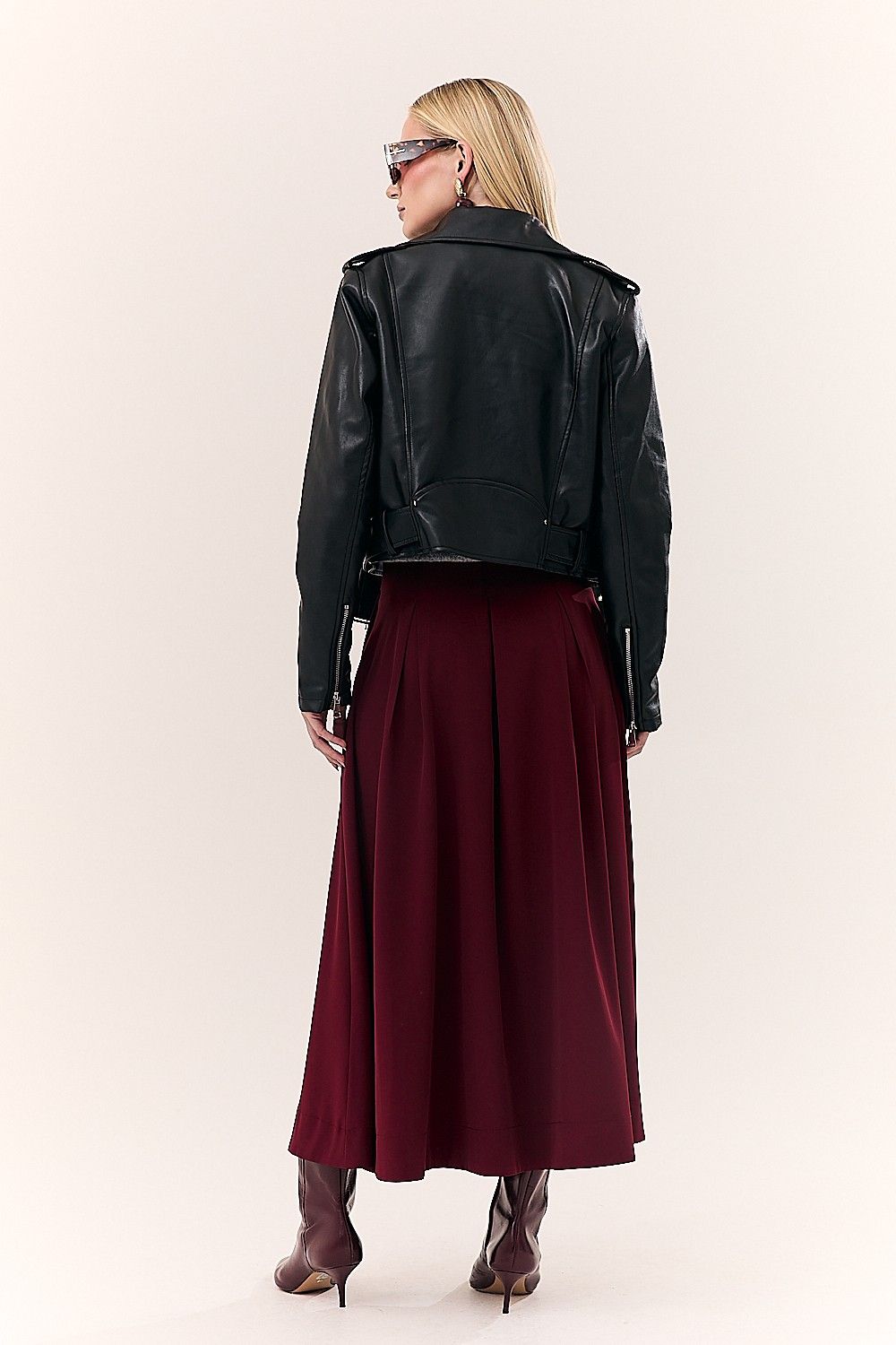 Jaqueta Feminina Motorcycle Like Leather Bia