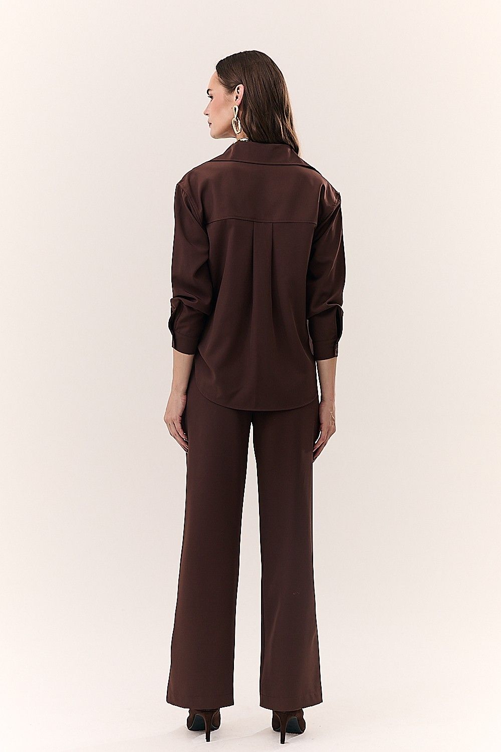 Calça Reta Feminina com Bolsos Rosana