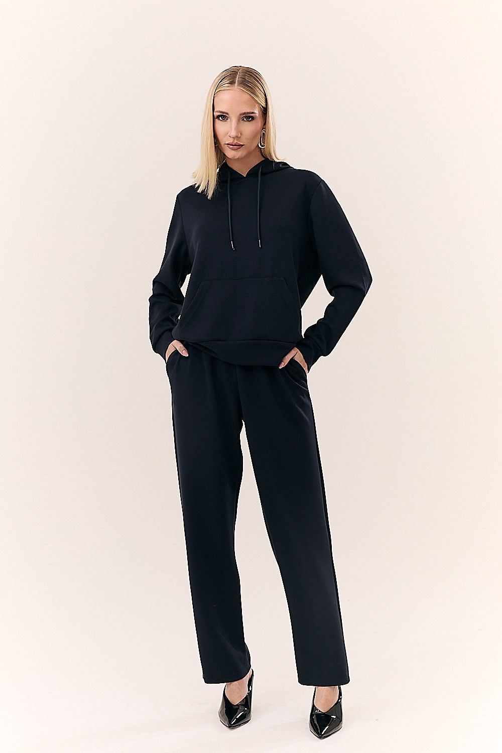 Calça Reta Comfy Moletom Helô