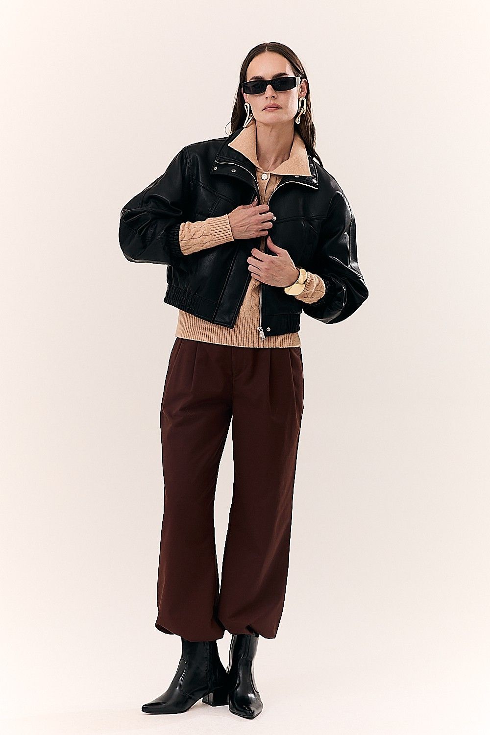 Jaqueta Feminina Trend Like Leather Jennifer