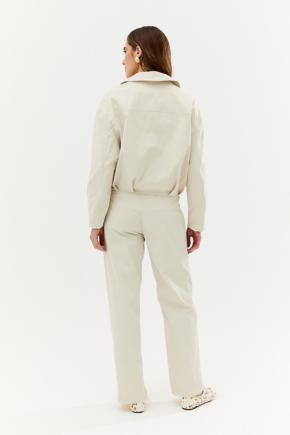 Jaqueta Bomber Feminina com Fivela Melissa