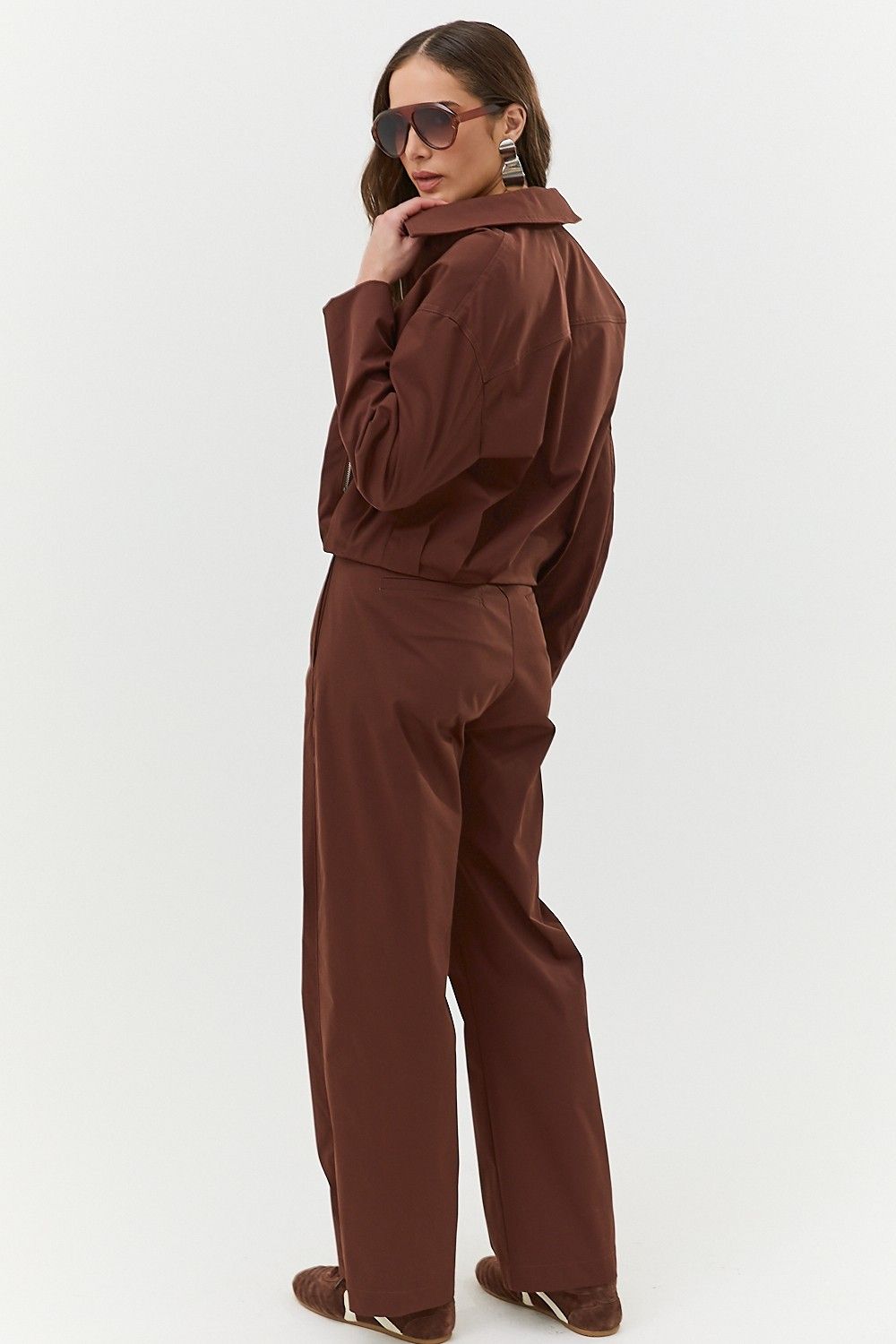 Jaqueta Bomber Feminina com Fivela Melissa