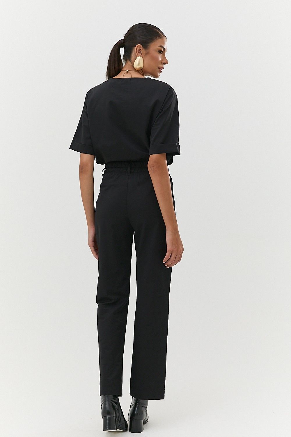Calça Alfaiataria Feminina com Prega Roxy