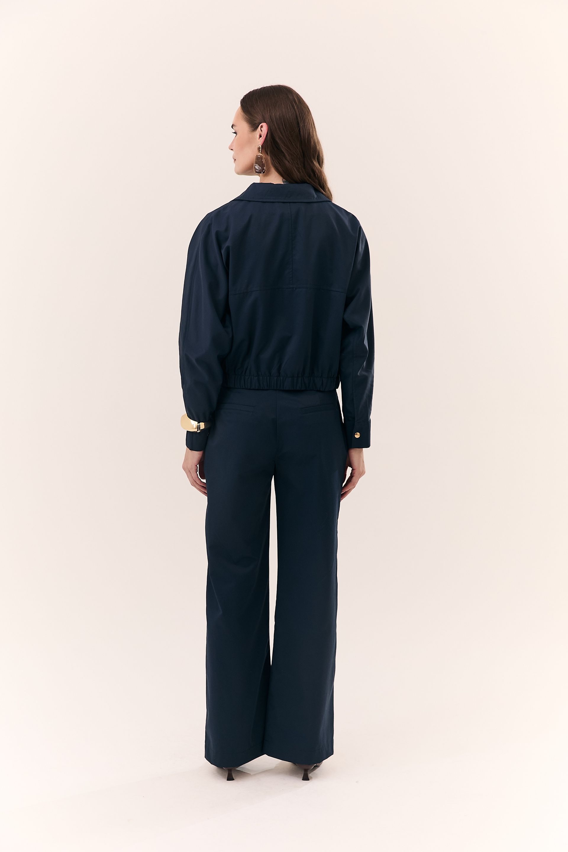 Calça Alfaiataria Feminina com Pregas Esther