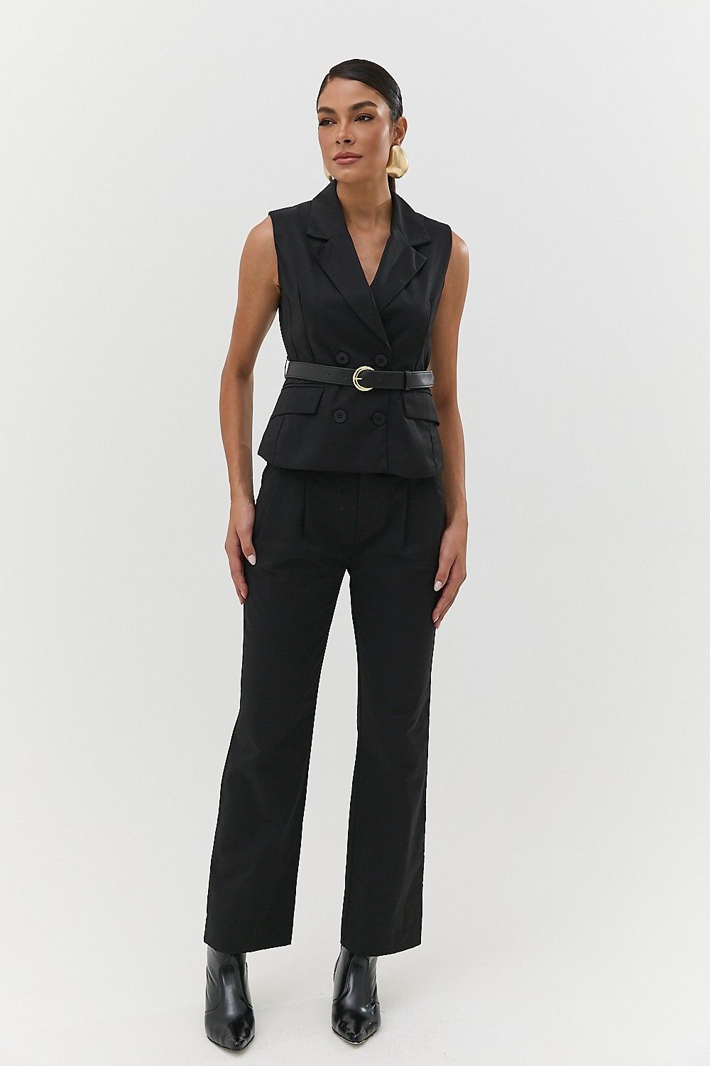 Colete Feminino em Alfaiataria Roxy