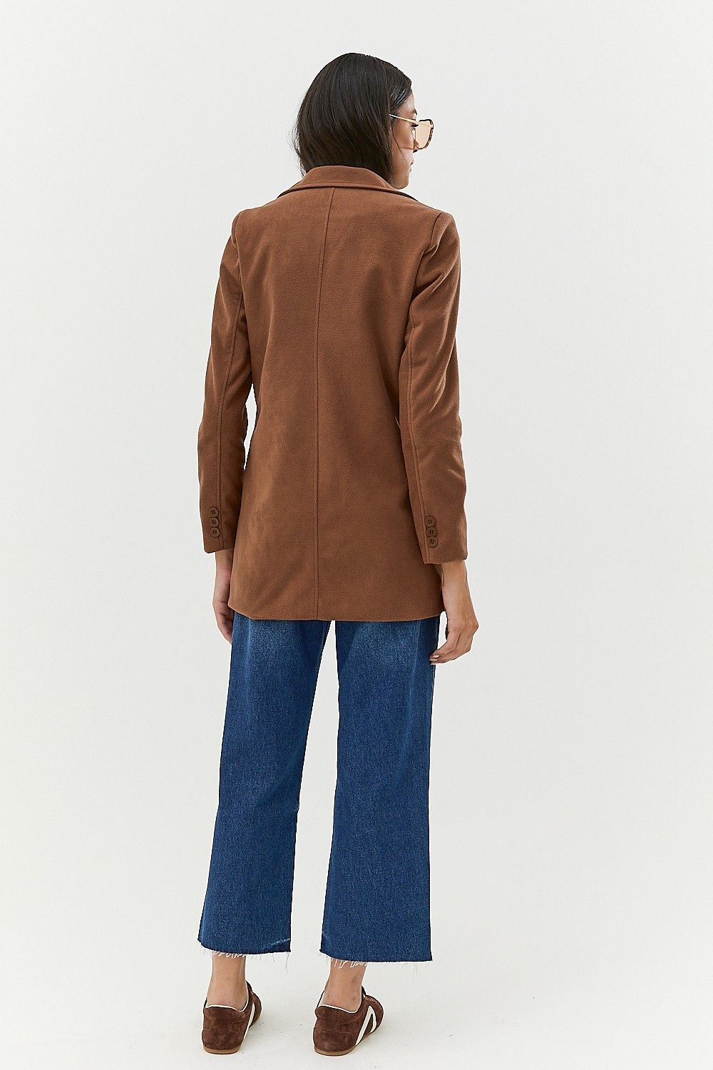 Casaco Trend Suede com Bolsos Nolita