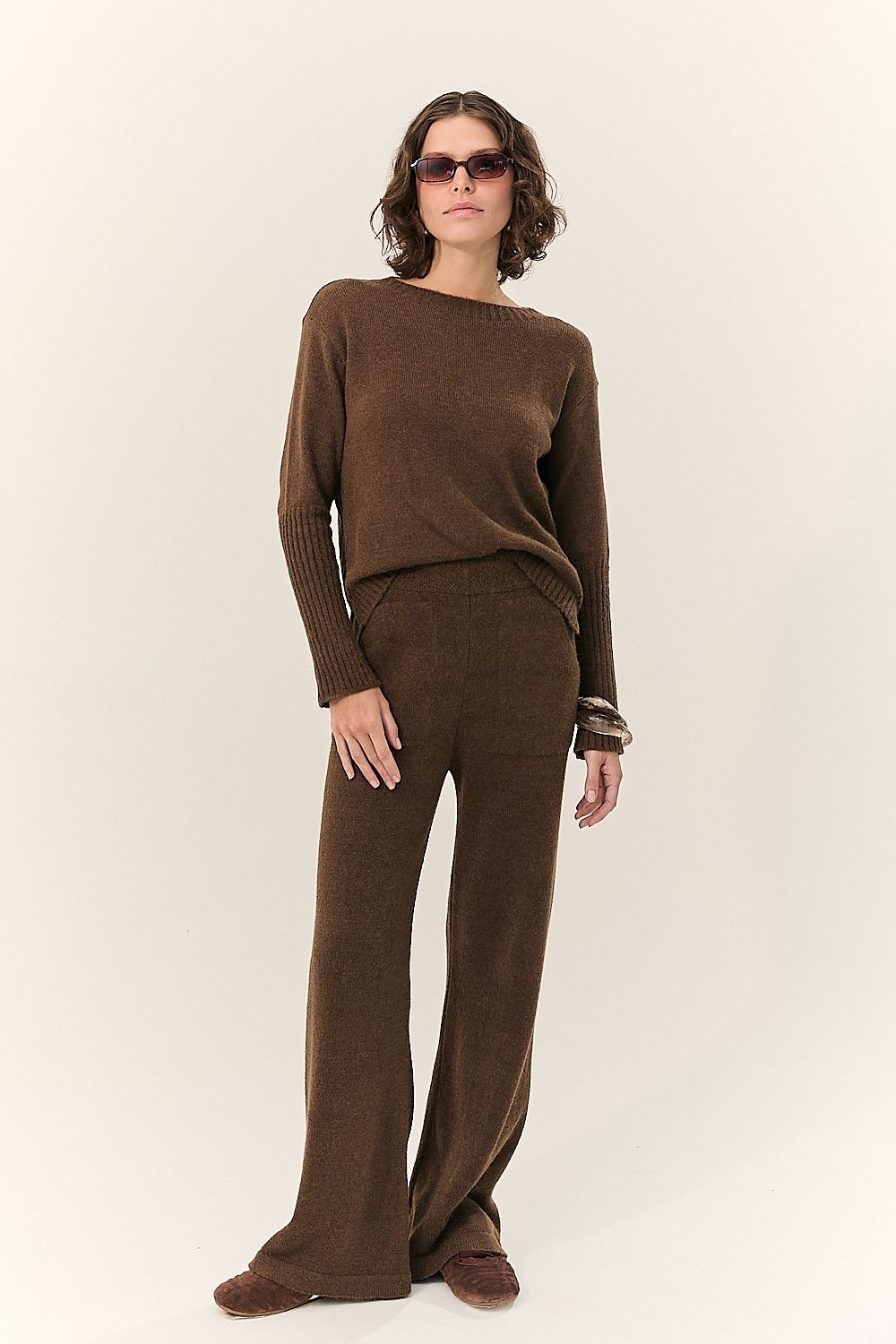 Blusa Feminina Tricot Mara Manga Longa