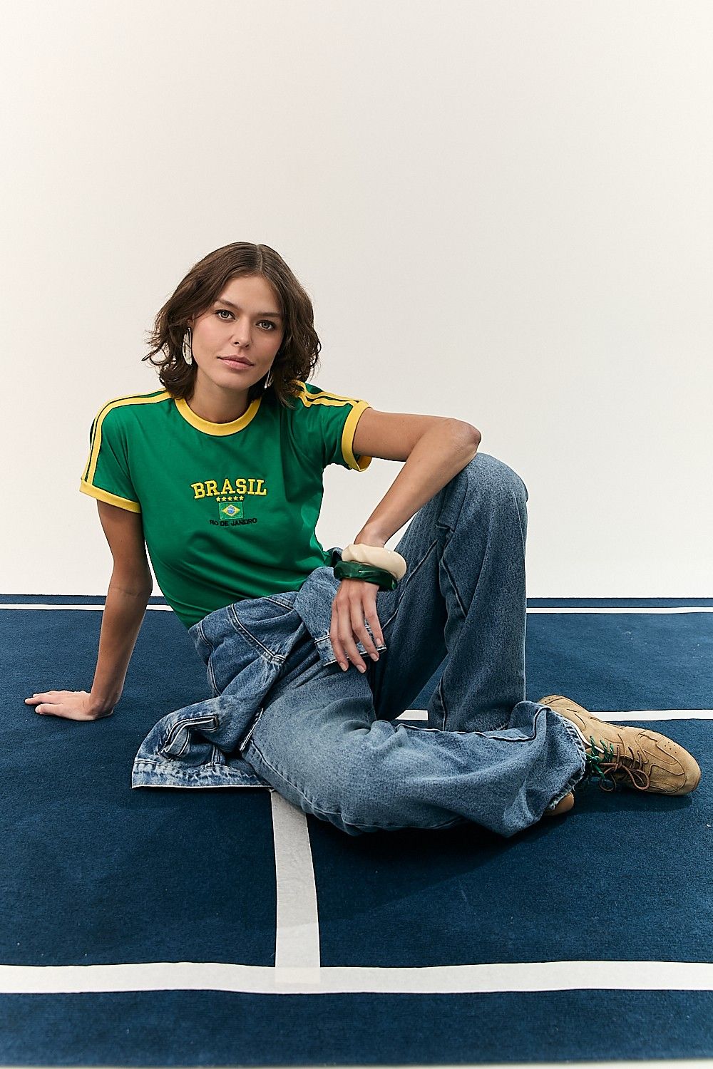 Camiseta Brasil Rio Verde