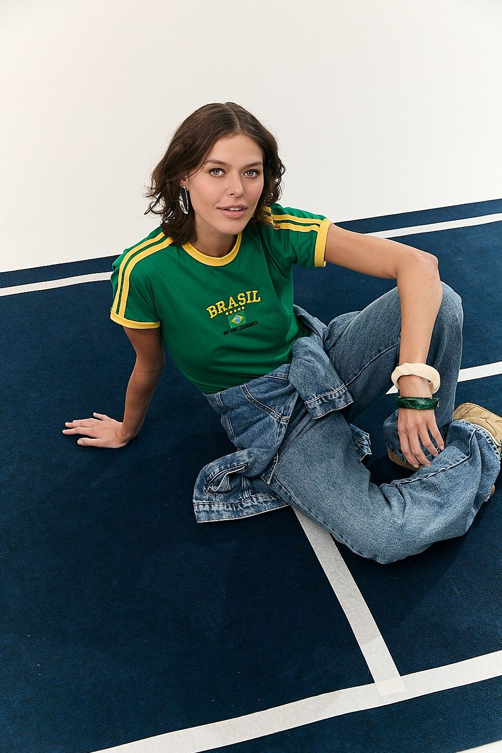 Camiseta Brasil Rio Verde
