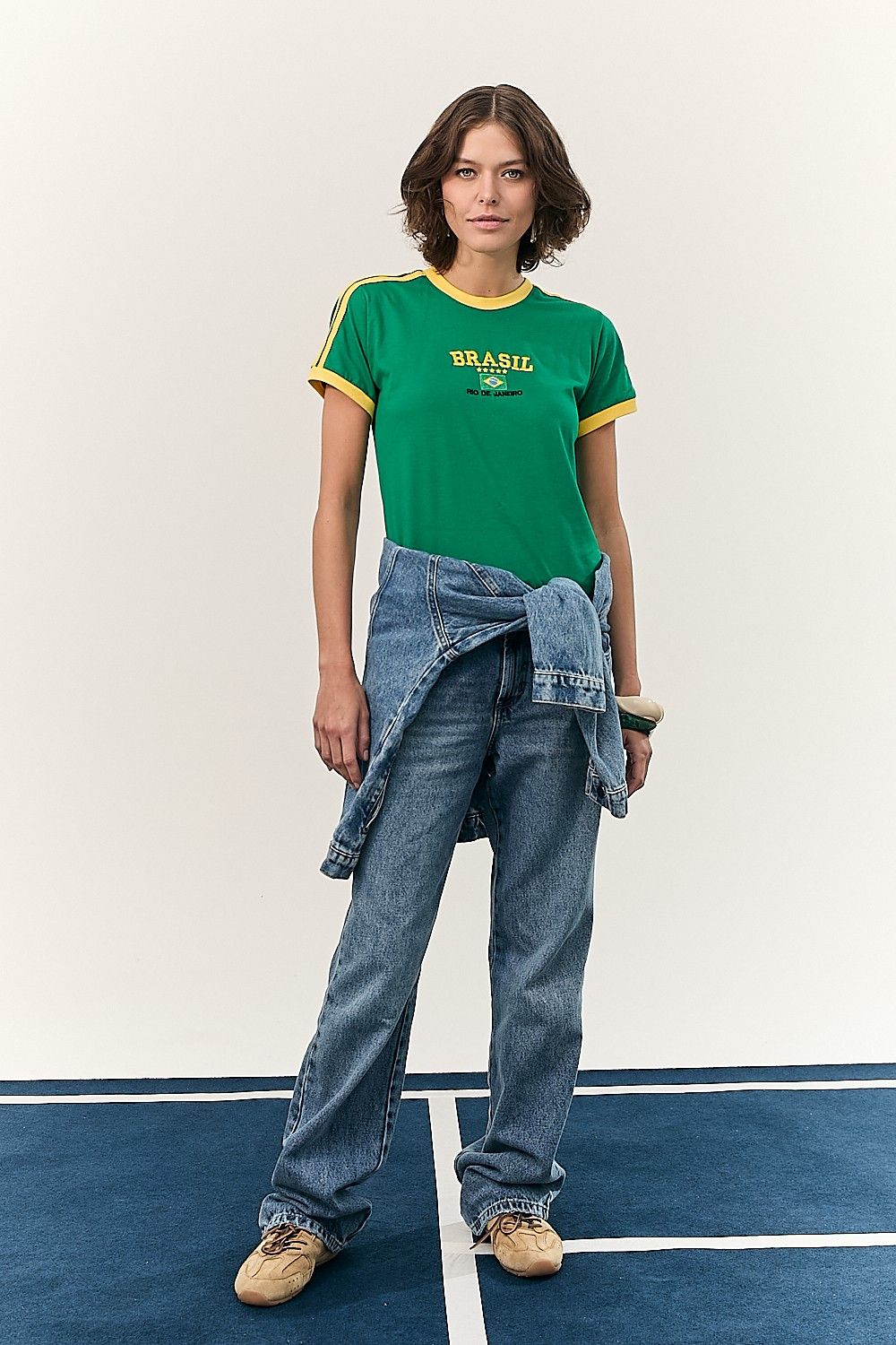 Camiseta Brasil Rio Verde