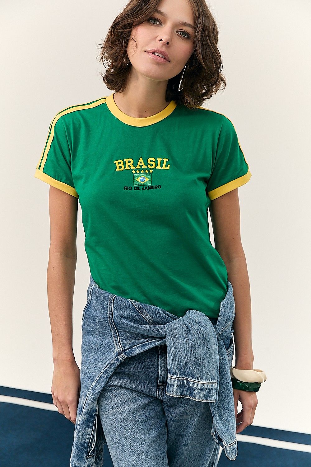 Camiseta Brasil Rio Verde