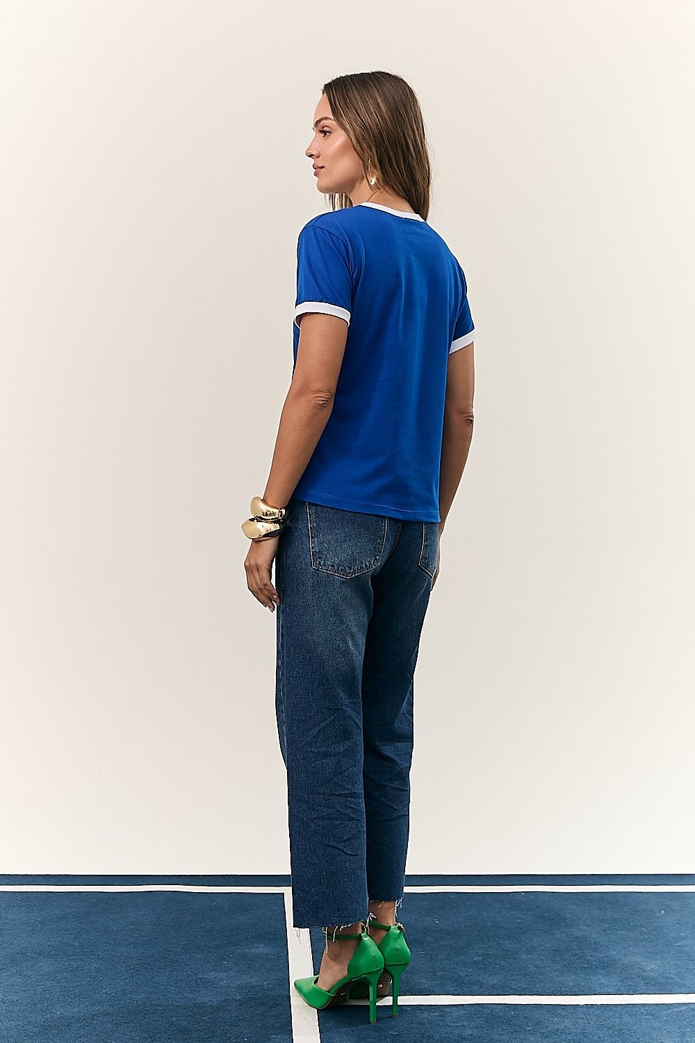 Camiseta Brasil Rio Azul