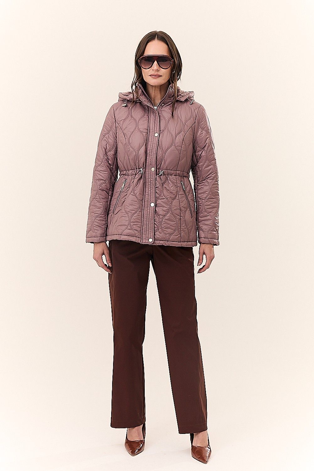 Jaqueta Maxi Puffer com Capuz Jordana