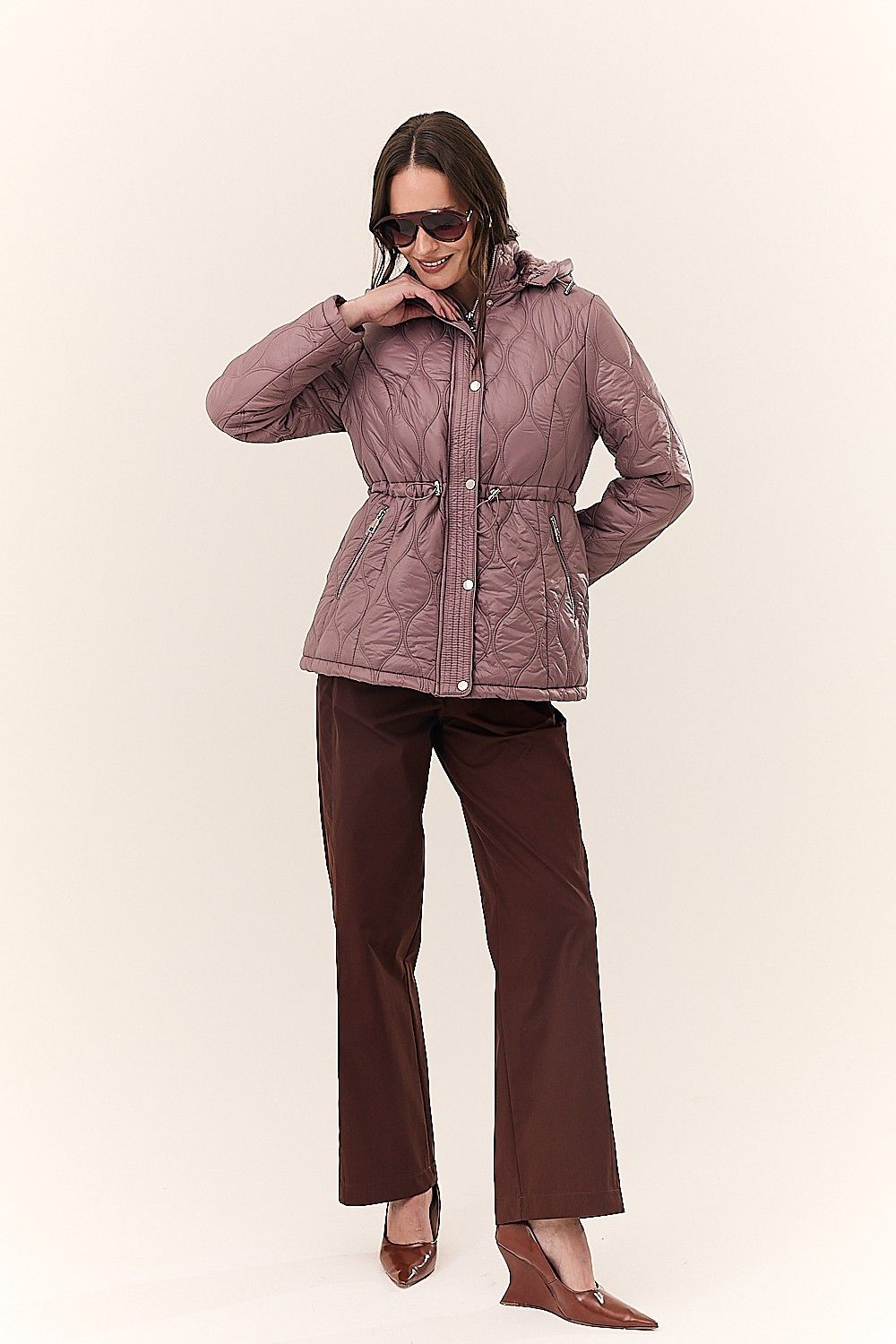 Jaqueta Maxi Puffer com Capuz Jordana