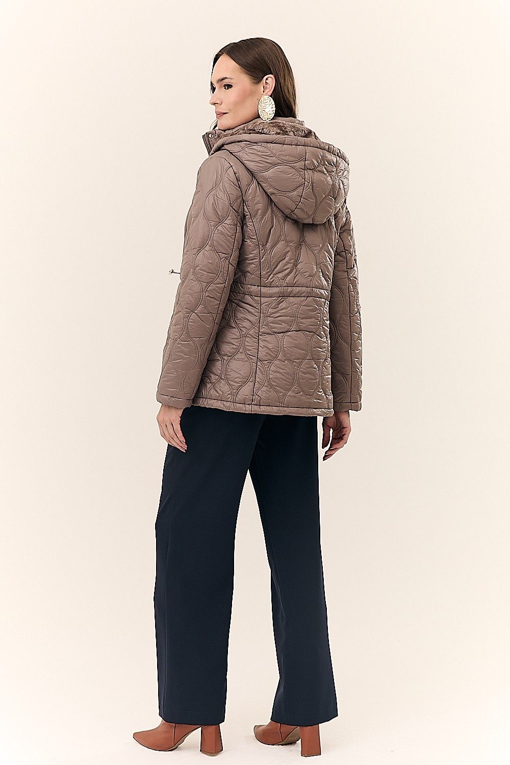 Jaqueta Maxi Puffer com Capuz Jordana